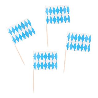 Cocktailflag Bayersk Blå