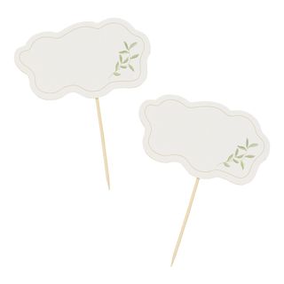 Partypicks Grønne Blade Botanic