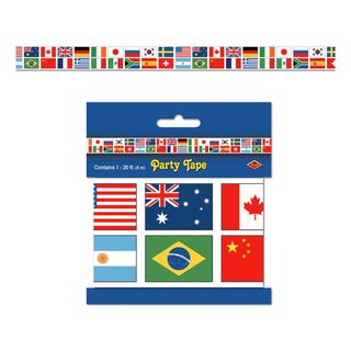 Partytape Internationale Flag