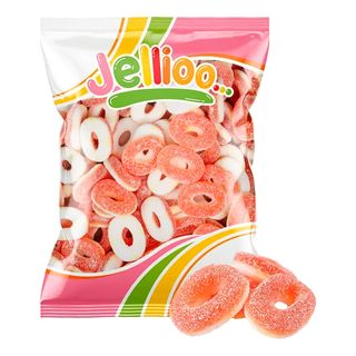 Jellioo Peach Rings Økonomipakke