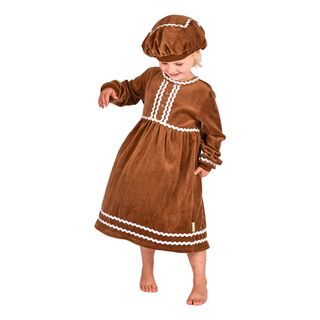 Peberkagekone Børnekostume