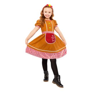 Peberkagedame Børnekostume