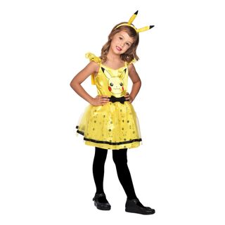 Pikachu Kjole Børnekostume