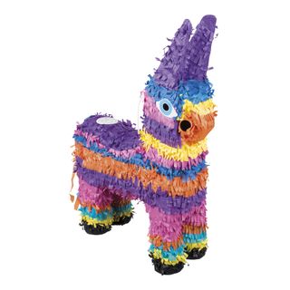 Pinata Æsel Flerfarvet