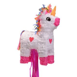 Piñata Enhjørning med Snøre