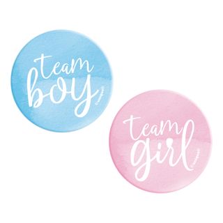 Pins Team Boy & Team Girl