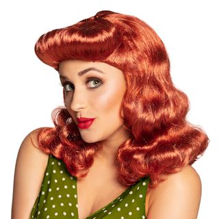 Pinup Rød Paryk