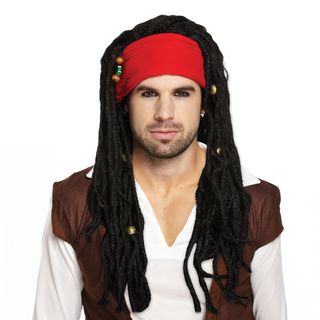 Pirat Paryk Med Bandana