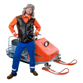 Vagt Ved Skipist Kostume