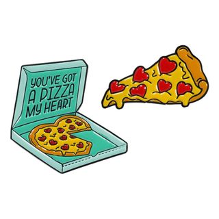 Pizza my Heart Pins