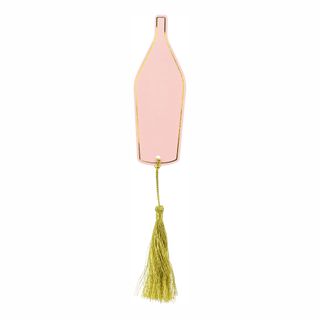 Placeringskort Flaske med Tassel