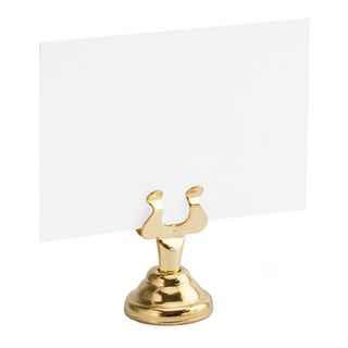 Bordkortholdere Guld Metallic