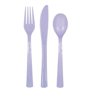 Plastbestik Lavendel