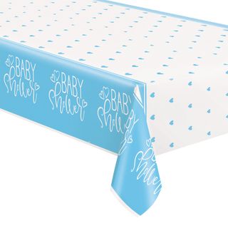 Plastdug Baby Shower Blå