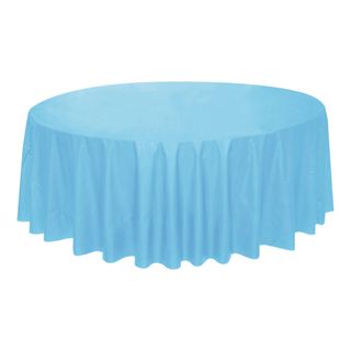 Plastikdug Rund Lyseblå
