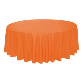 Plastdug Rund Orange