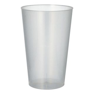 Genanvendelige Plastglas