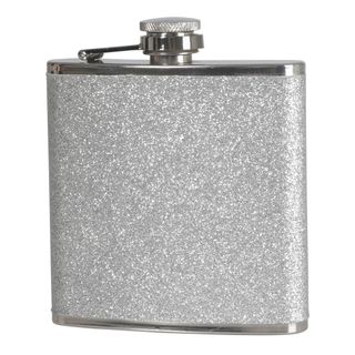 Lommelærke Sølv Glitter