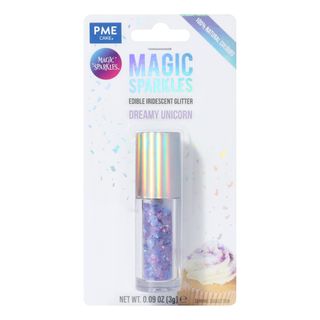 PME Spiselig Glitter Iriserende Lilla Pastell