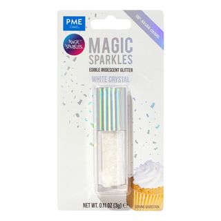 PME Spiselig Glitter Iriserende Hvit Crystal