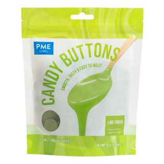 PME Candy Buttons Limegrøn