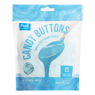 PME Candy Buttons Lyseblå