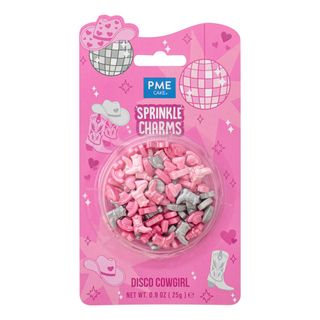 PME Disco Cowgirl Sprinkle Charms
