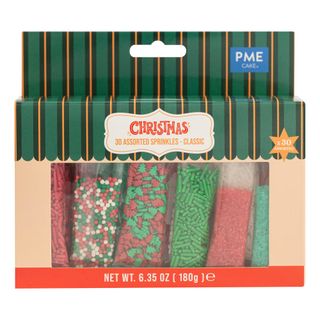 PME Strösselmix Jul Röd/Grön
