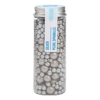 PME Strösselmix Pärlor Silver