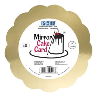 PME Kagefad Scallop Guld Metallic