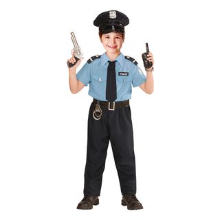 Politi Officer Børnekostume