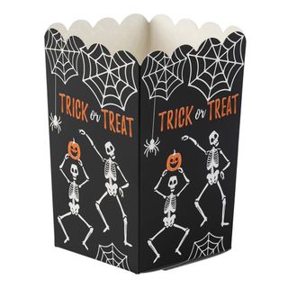 Popcornbægre Halloween Skelet