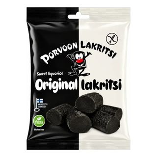 Porvoon Lakritsi Glutenfria Lakritsbitar Original
