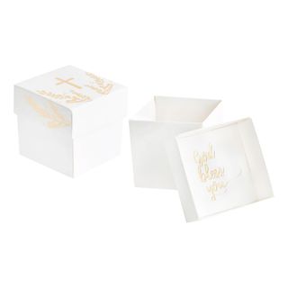 Gaveæsker Konfirmation Guld