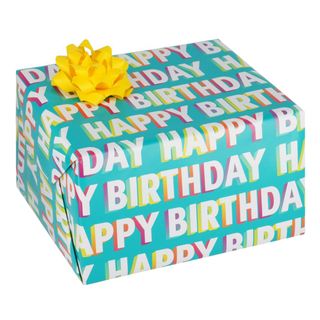 Gavepapir Happy Birthday