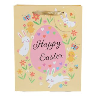 Gavepose Påskemotiv Happy Easter