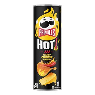 Pringles Hot Flamin Cheese Flavour