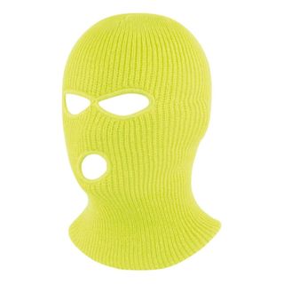 Balaclava neon gul