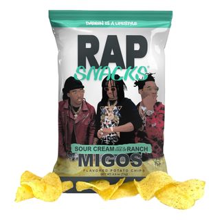 RAP Snacks Migos Sour Cream With A Dab Of Ranch