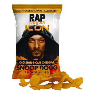 RAP Snacks Snoop Dogg O.G. Bar-B-Que Cheddar