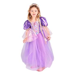 Rapunzel Børnekostume