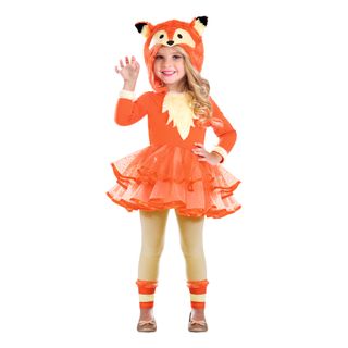 Ræv Kjole Børnekostume