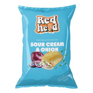 Redhead Sourcream & Onion Chips