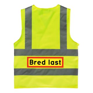 Refleksvest BRED LAST