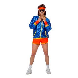Retro Disco Rollerskater Herrekostume