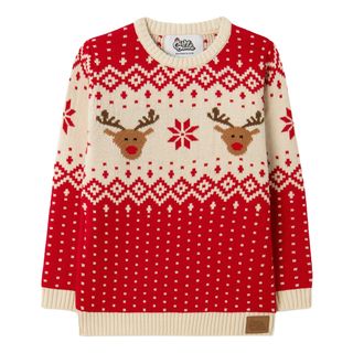 Retro Rensdyr Juletrøje til Børn