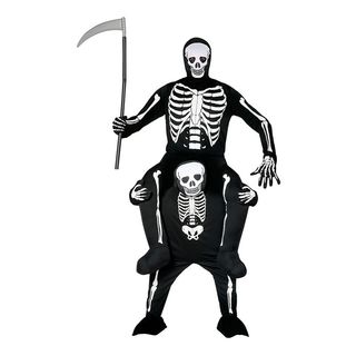 Ridende Skelet Kostume