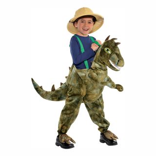 Ridende Dinosaur med Lyd Børnekostume