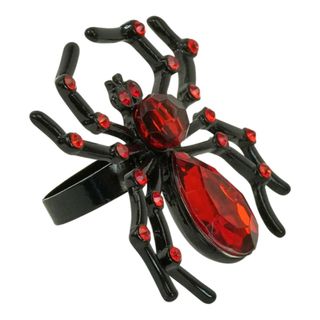 Ring Edderkop & Strass