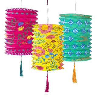 Papirlygter Boho Mix